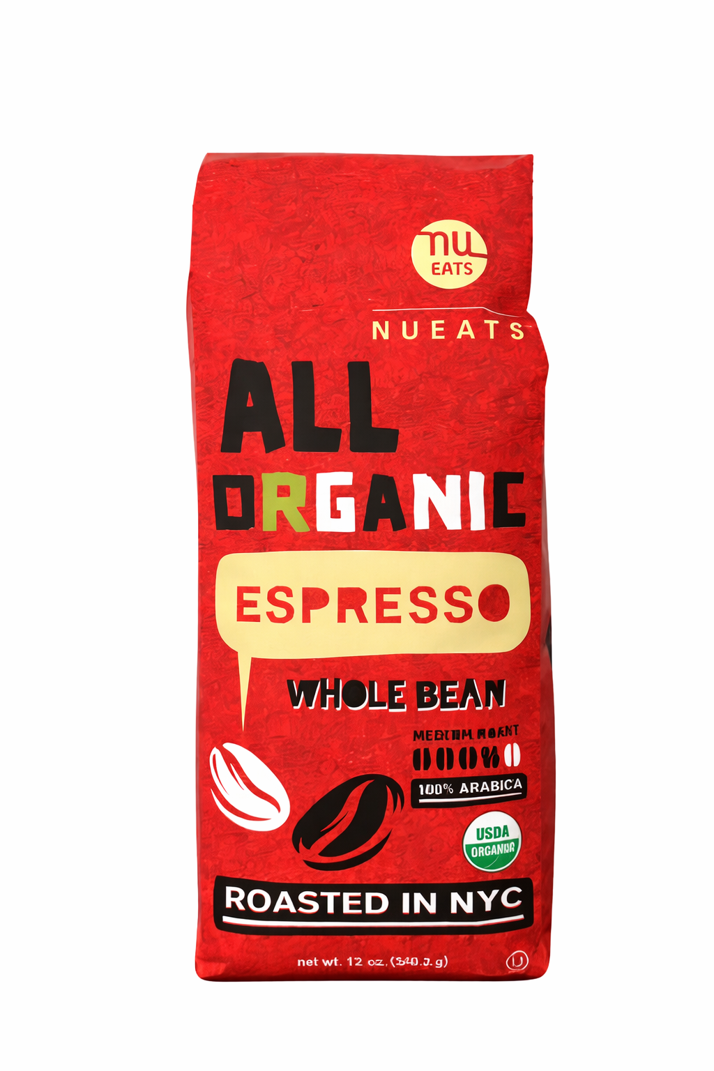 Organic Coffee, ESPRESSO - DARK ROAST (K), 12oz, 2 packs