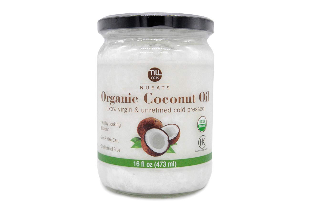 Organic Extra Virgin & Unrefined Coconut Oil (K), 12oz