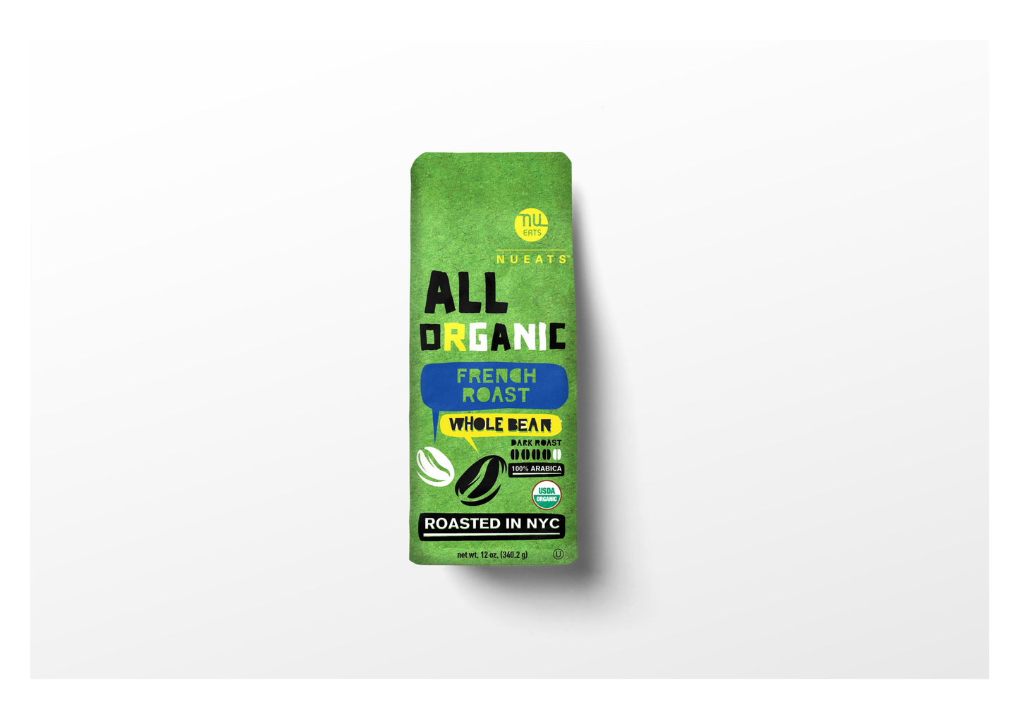 Organic Coffee, FRENCH ROAST - DARK ROAST (K), 12oz, 2 packs