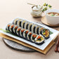 Organic Yaki sushi nori (50 full sheets), 125g, Vegan Roasted seaweed, Product of S. Korea /NuEats